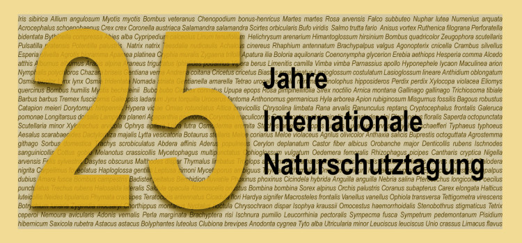 25. Jahre Internationale Naturschutztagung