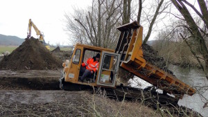 Vorbereitung Einbaustelle