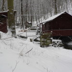 Forellenbrustation Werretal im Winter